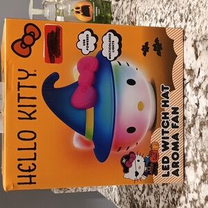 New In Box Halloween Hello Kitty Multicolor LED Aroma Fan